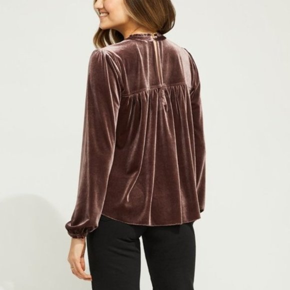Gentle Fawn Marina Velvet Top sz S - Picture 2 of 16